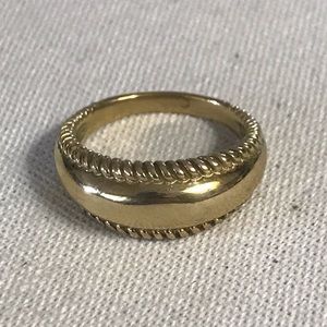 Carolyn pollack brass ring